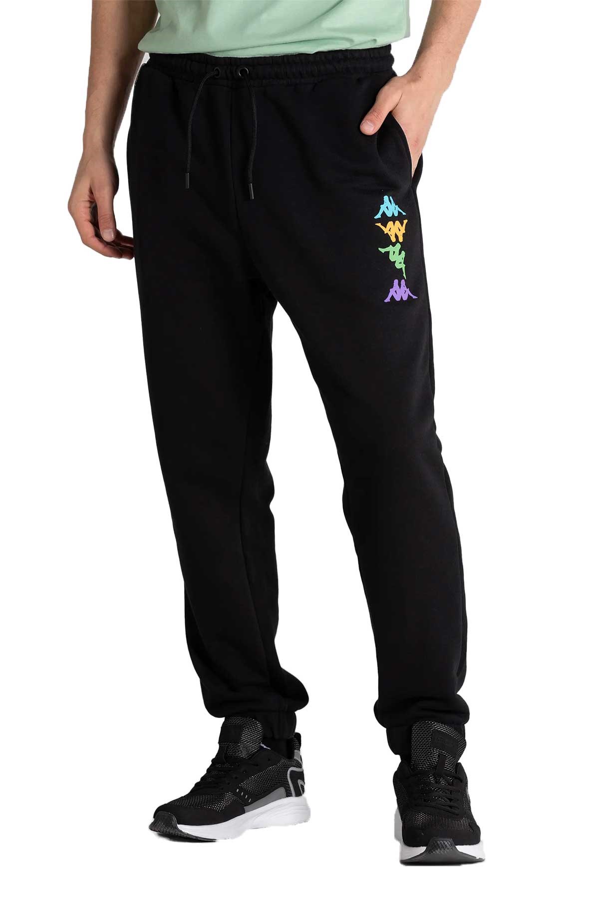 Kappa Authentic Lateck Erkek Eşofman Altı 311H3LW Siyah