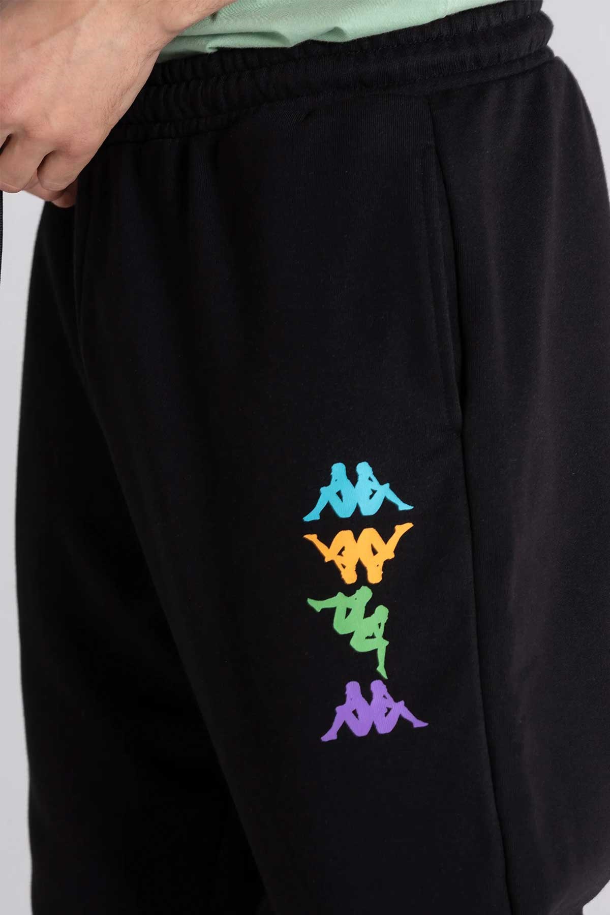 Kappa Authentic Lateck Erkek Eşofman Altı 311H3LW Siyah