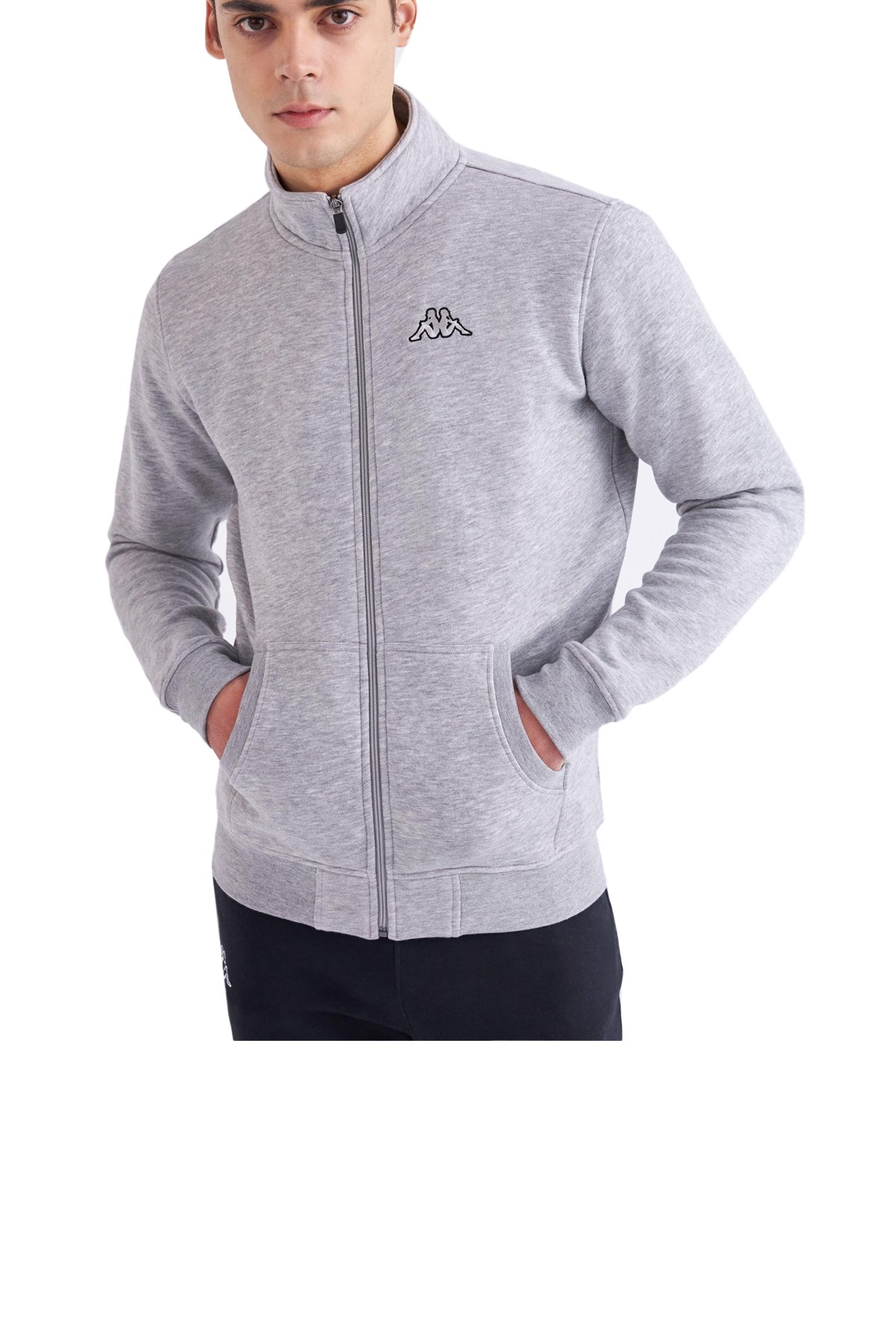 Kappa Logo Zentil Erkek Ceket 321H24W Gri