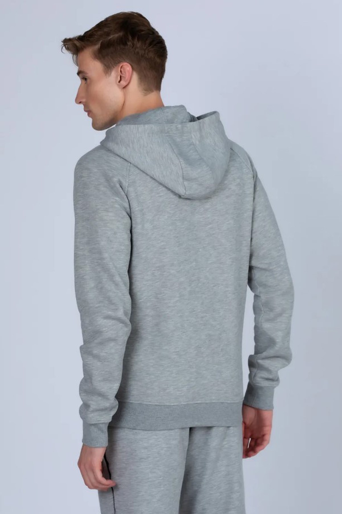 Kappa Logo Jack Erkek Sweatshirt 321J62W Gri