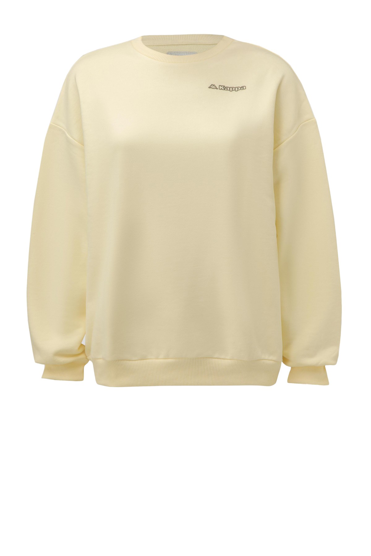 Kappa Logo 365 Deffe Kadın Sweatshirt 321J63W Bej