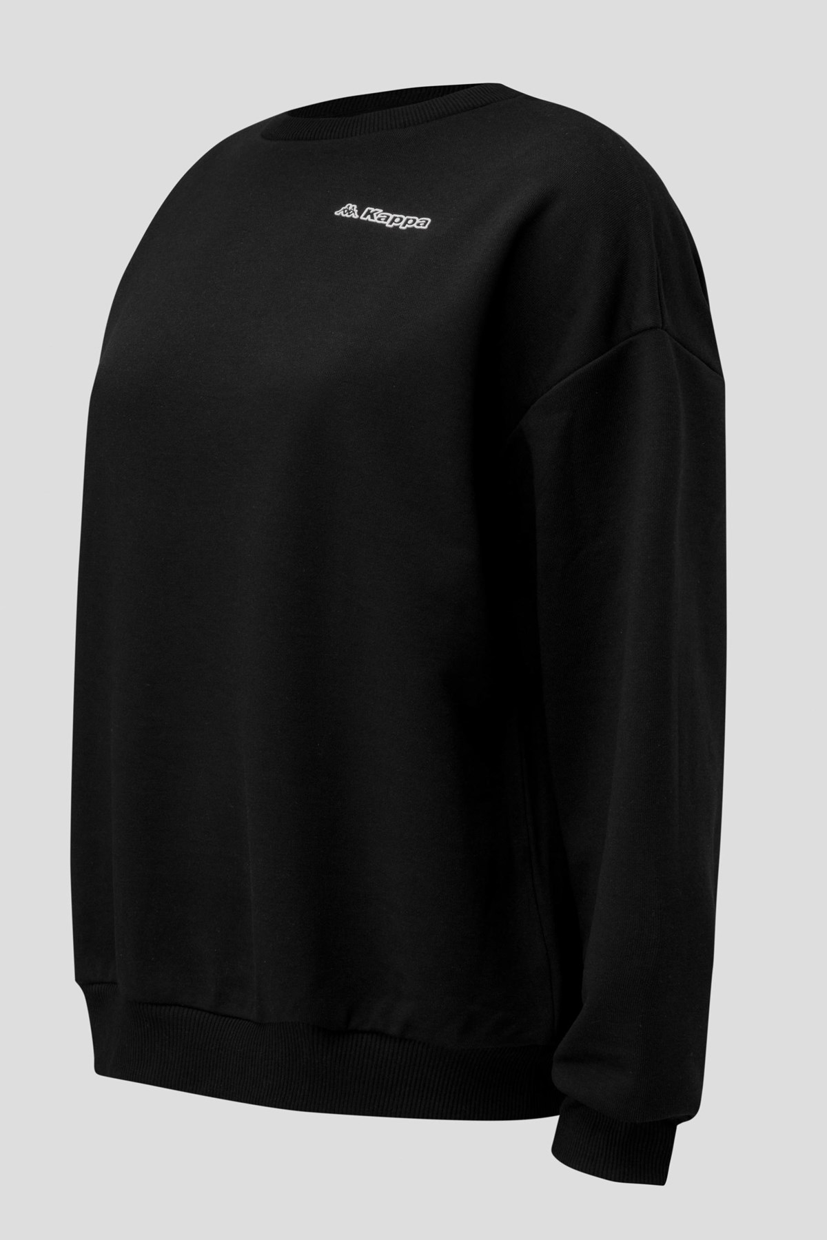 Kappa Logo 365 Deffe Kadın Sweatshirt 321J63W Siyah