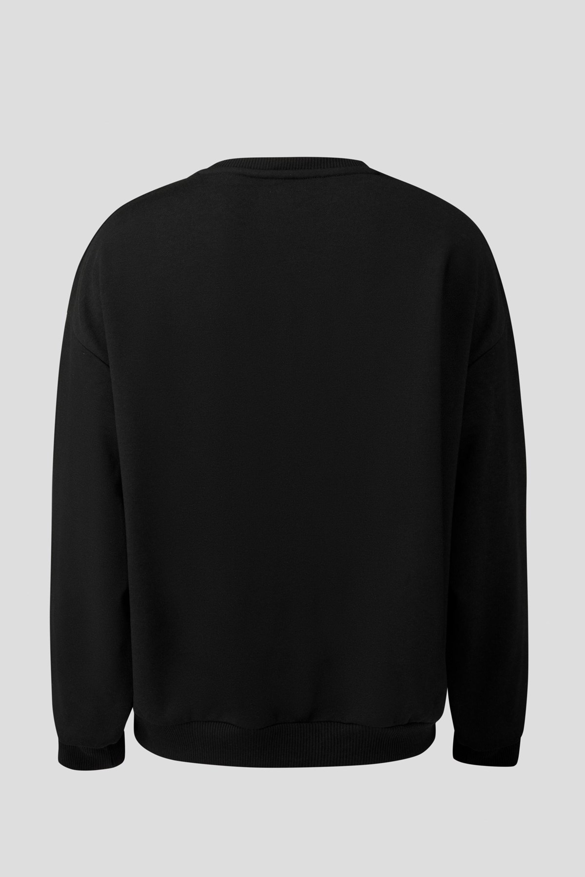 Kappa Logo 365 Deffe Kadın Sweatshirt 321J63W Siyah