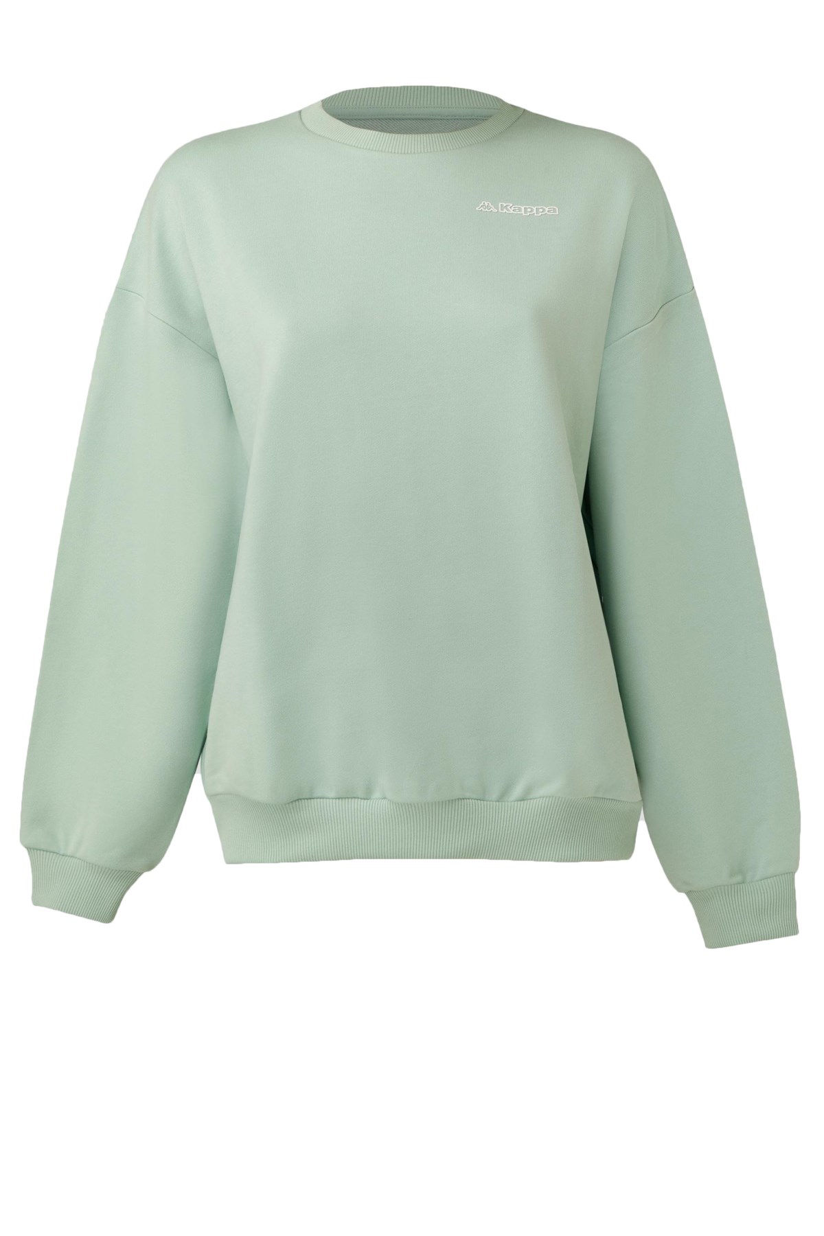 Kappa Logo 365 Deffe Kadın Sweatshirt 321J63W Yeşil