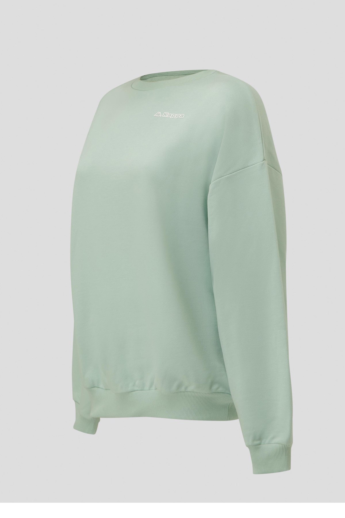 Kappa Logo 365 Deffe Kadın Sweatshirt 321J63W Yeşil