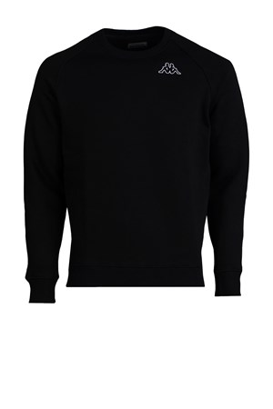 Kappa Logo Caimali Erkek Sweatshirt 321J65W Siyah