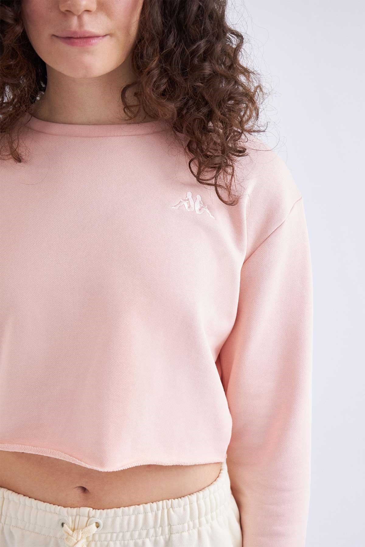Kappa Authentic Gennyx Kadın Sweatshirt 331E69W Pembe