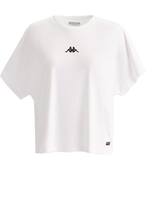 Kappa Kombat Dye Kadın Tişört Beyaz