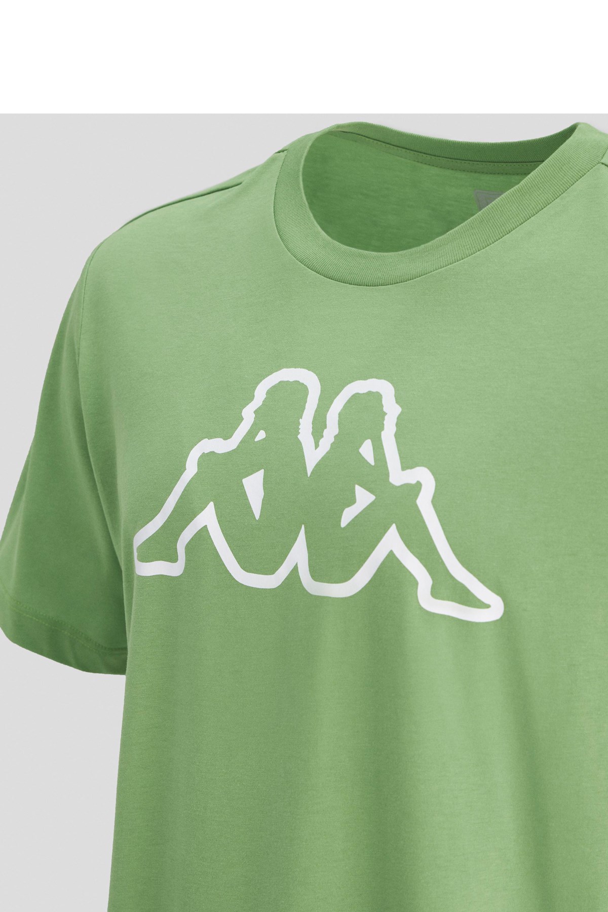 Kappa Logo Cromen Erkek Tişört 331F1NW Yeşil