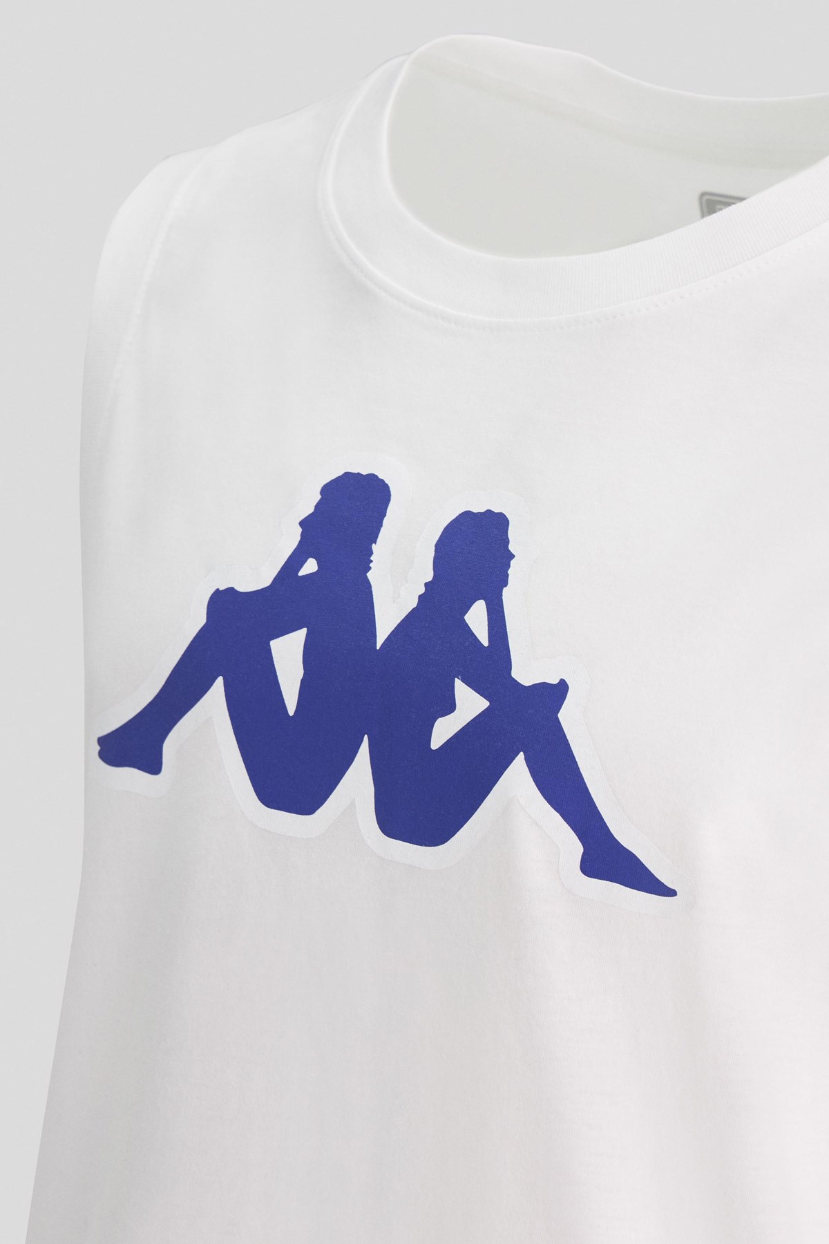 Kappa Logo Dwal Erkek Tişört Beyaz