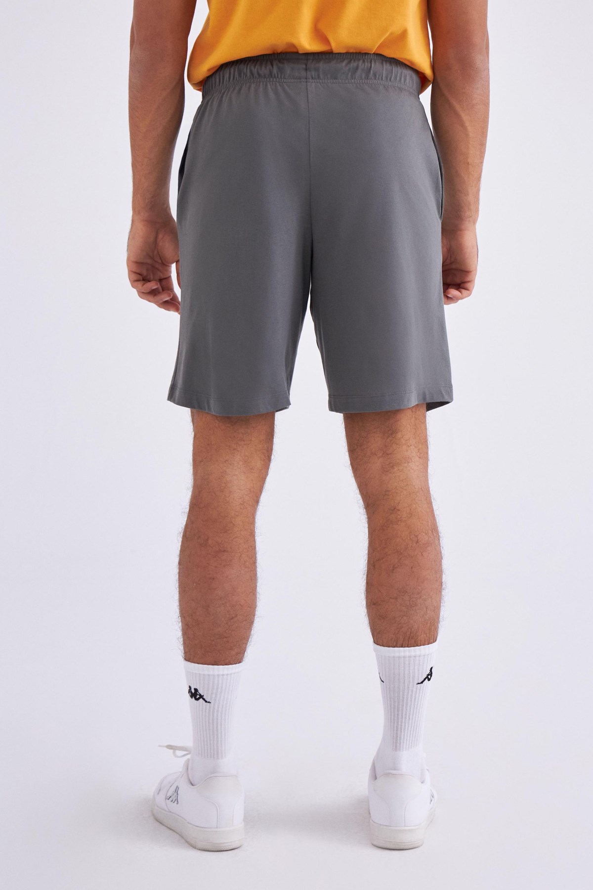Kappa Authentic Jersey Erkek Şort Gri