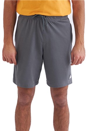 Kappa Authentic Jersey Erkek Şort Gri
