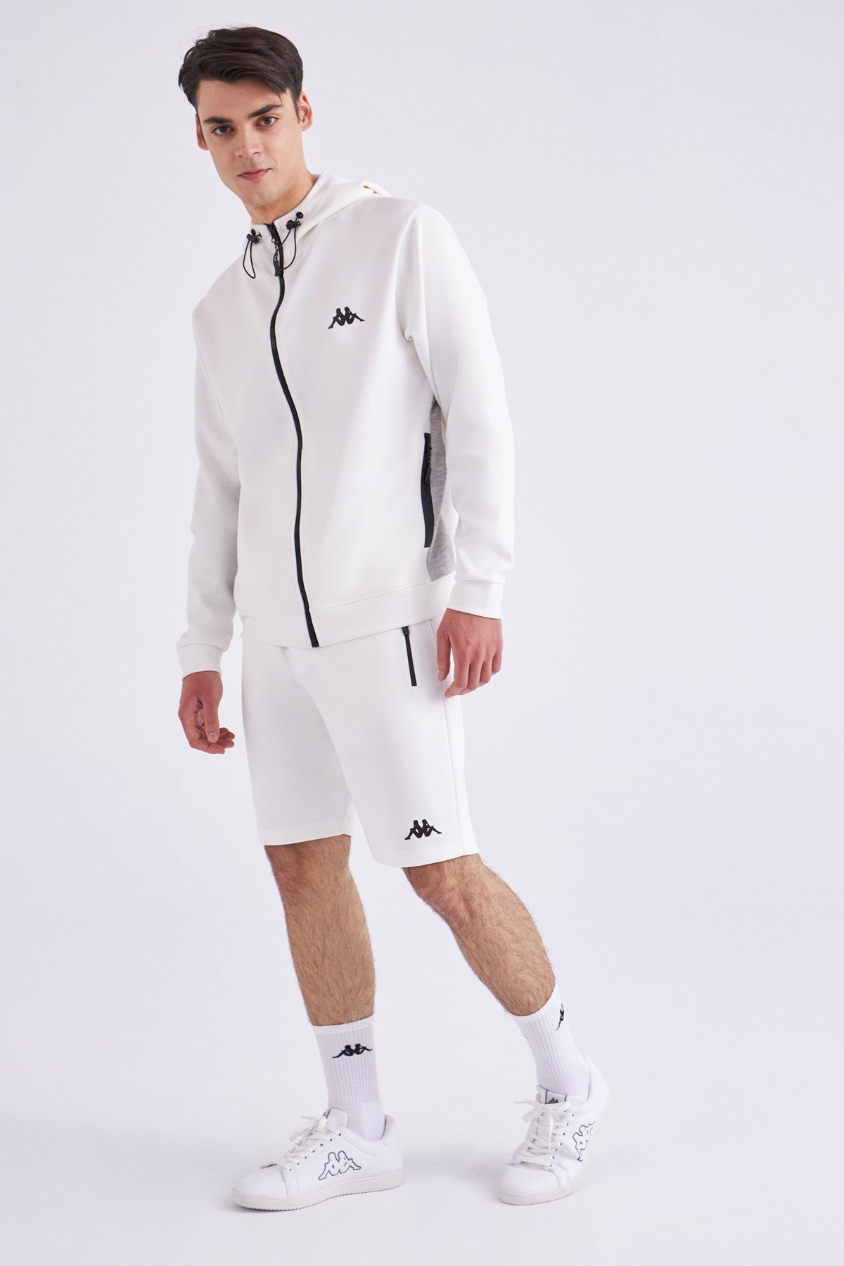 Kappa Authentic Leteo Erkek Pants Beyaz