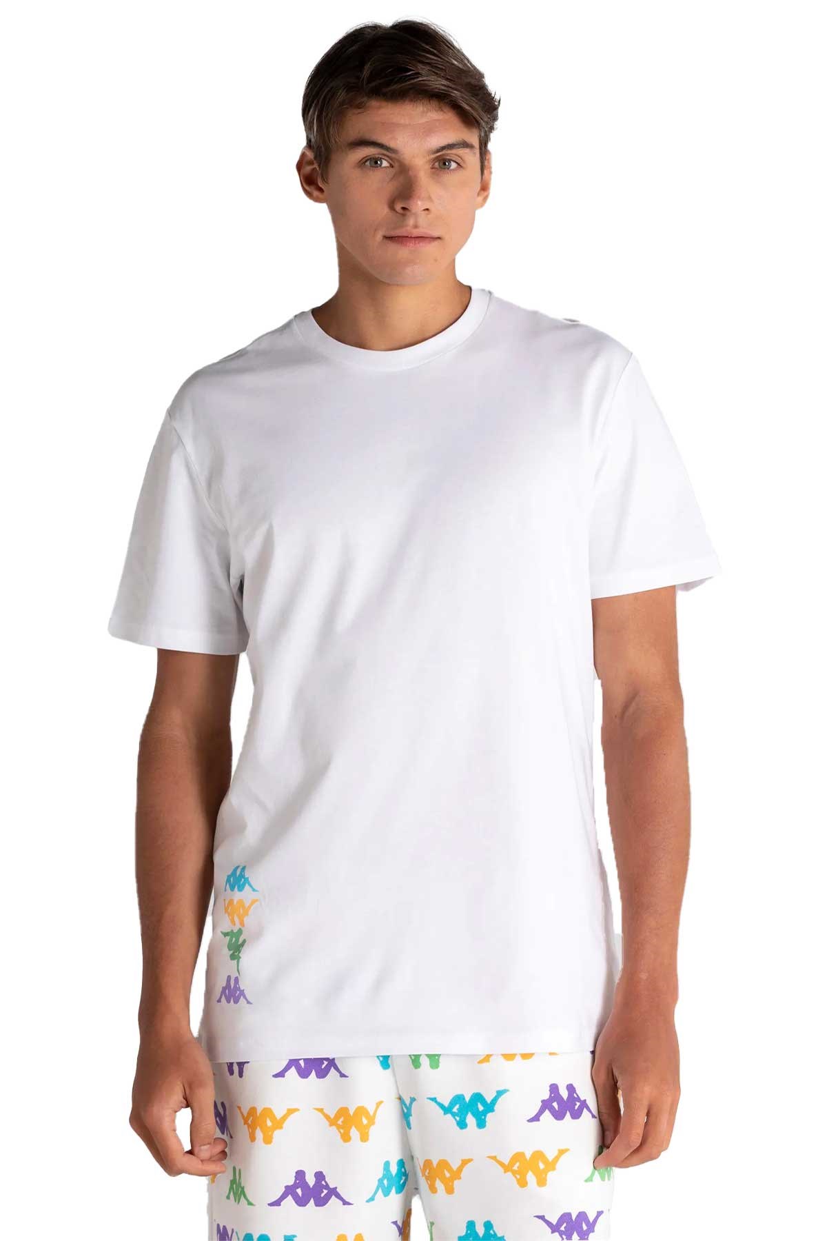 Kappa Authentic Winay Erkek Tişört 331M1LW Beyaz