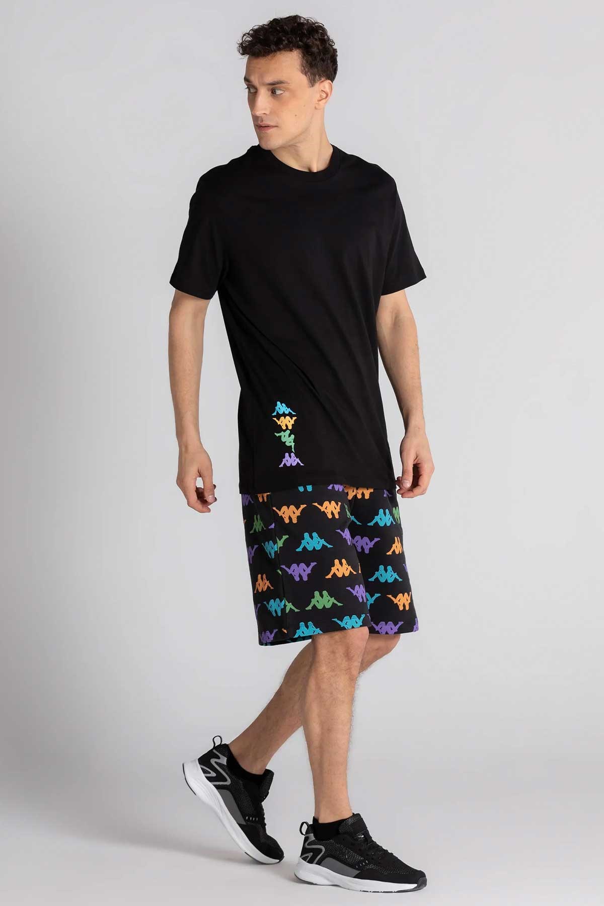 Kappa Authentic Winay Erkek Tişört 331M1LW Siyah