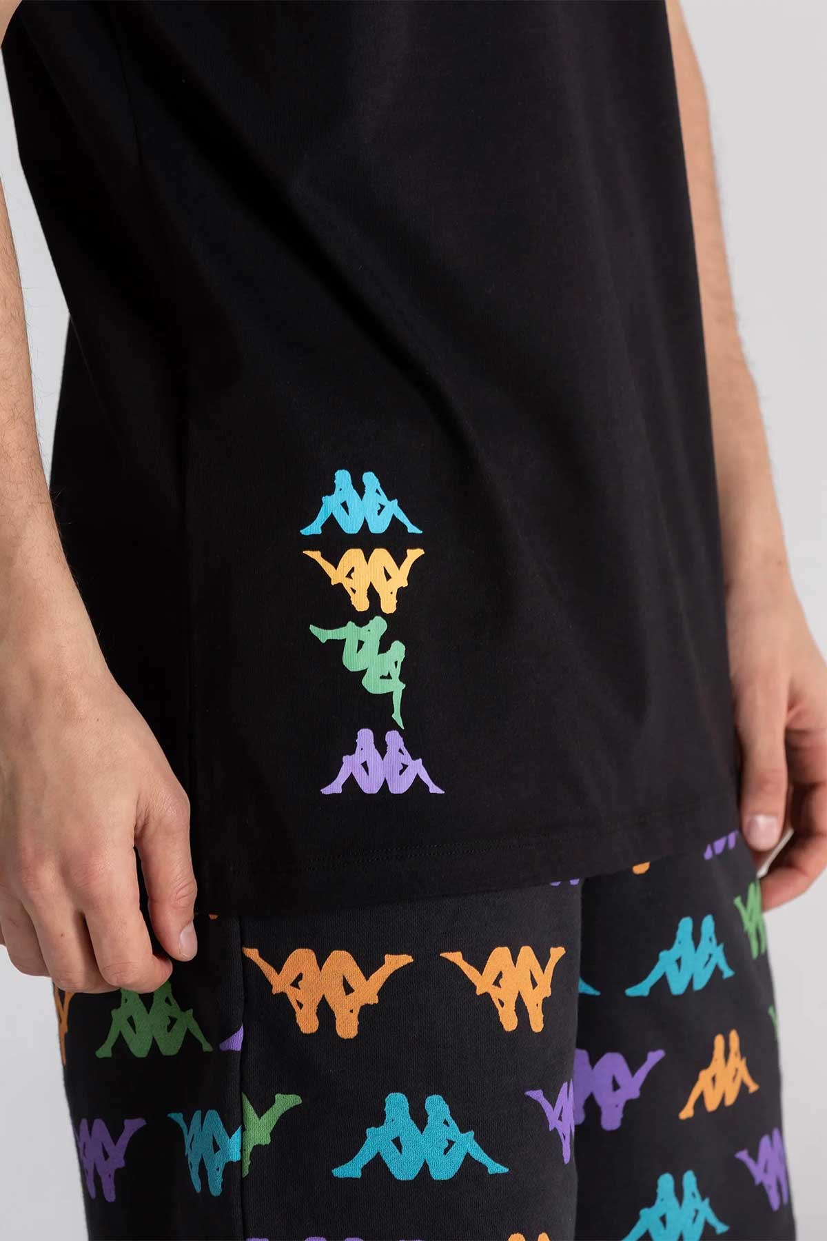 Kappa Authentic Winay Erkek Tişört 331M1LW Siyah