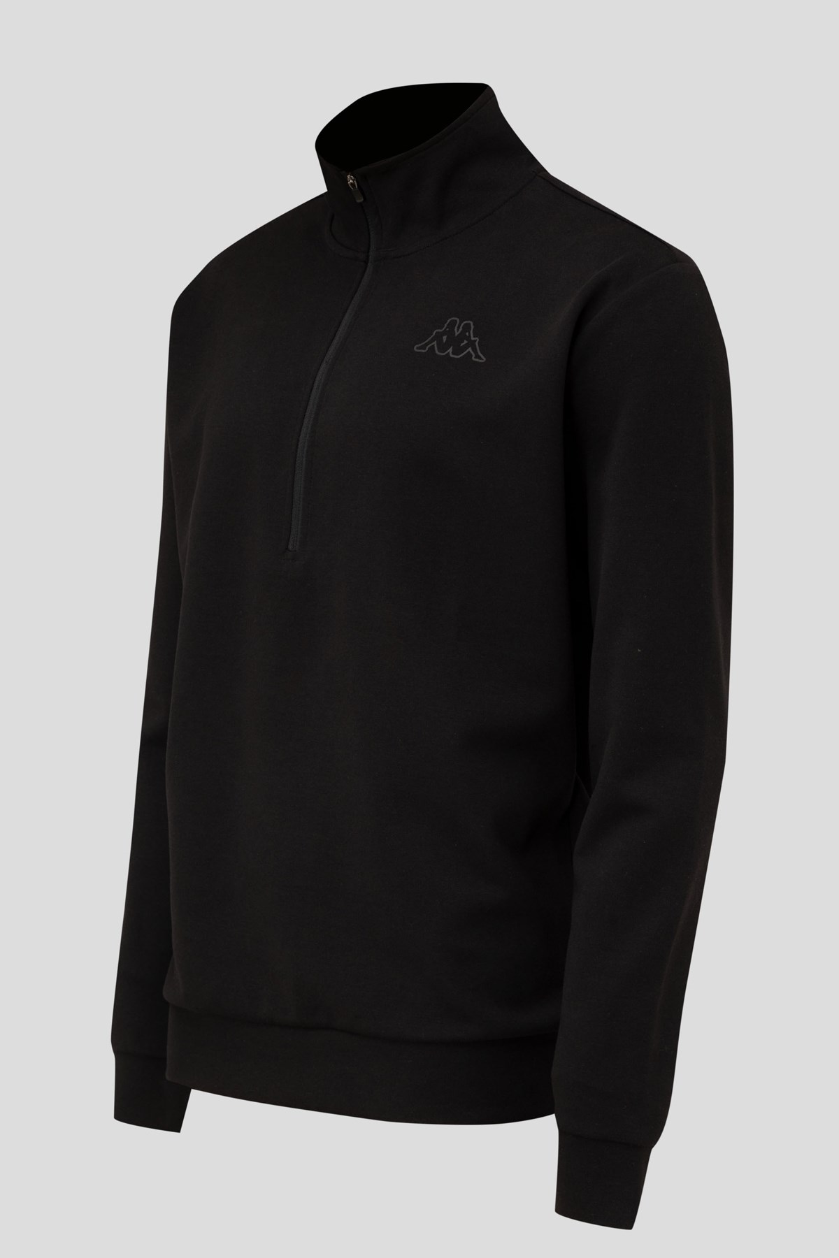 Kappa Logo Alfie Erkek Sweatshirt 341I1RW Siyah
