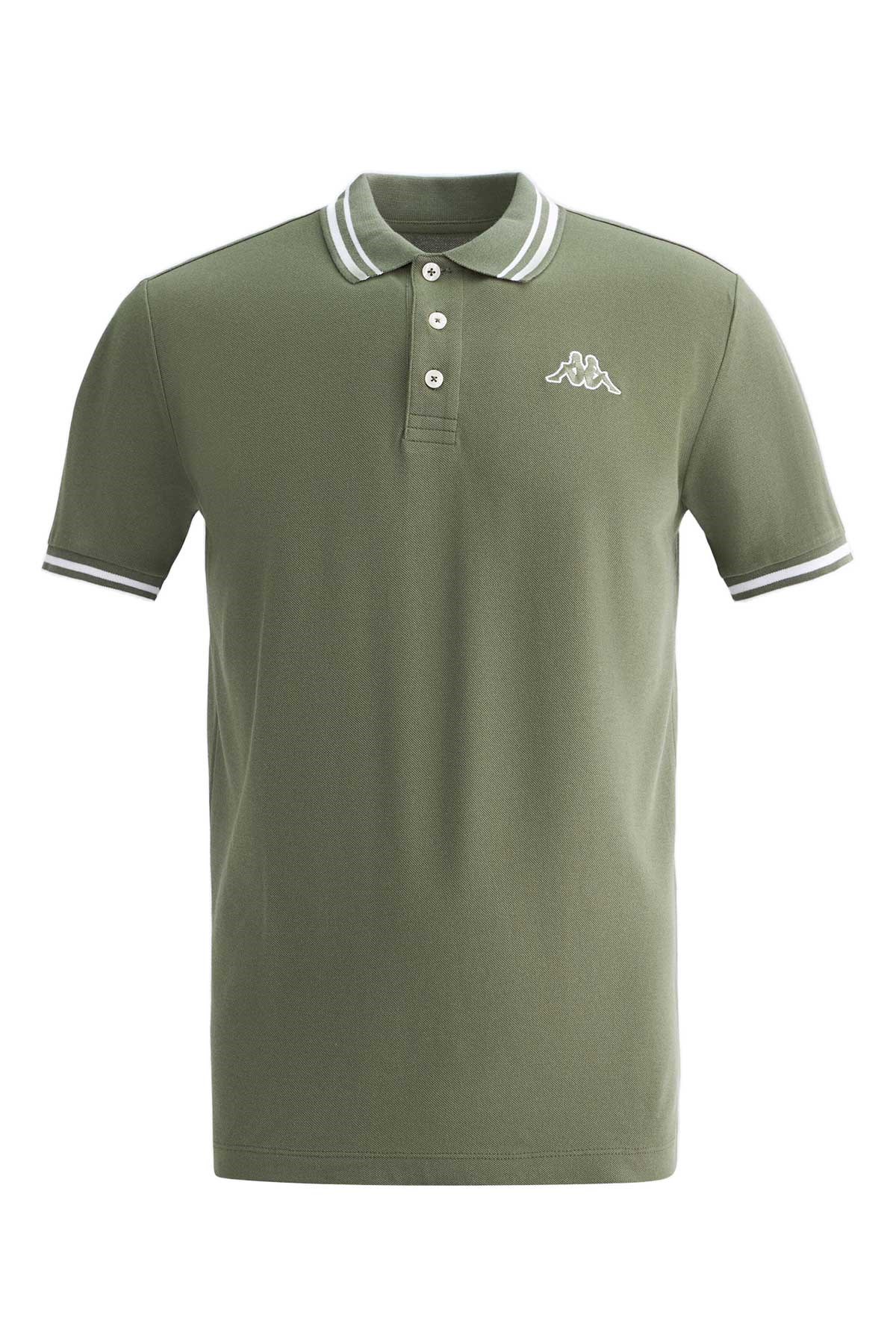 Kappa Logo Maltax 5 Erkek Polo 351C7MW Haki