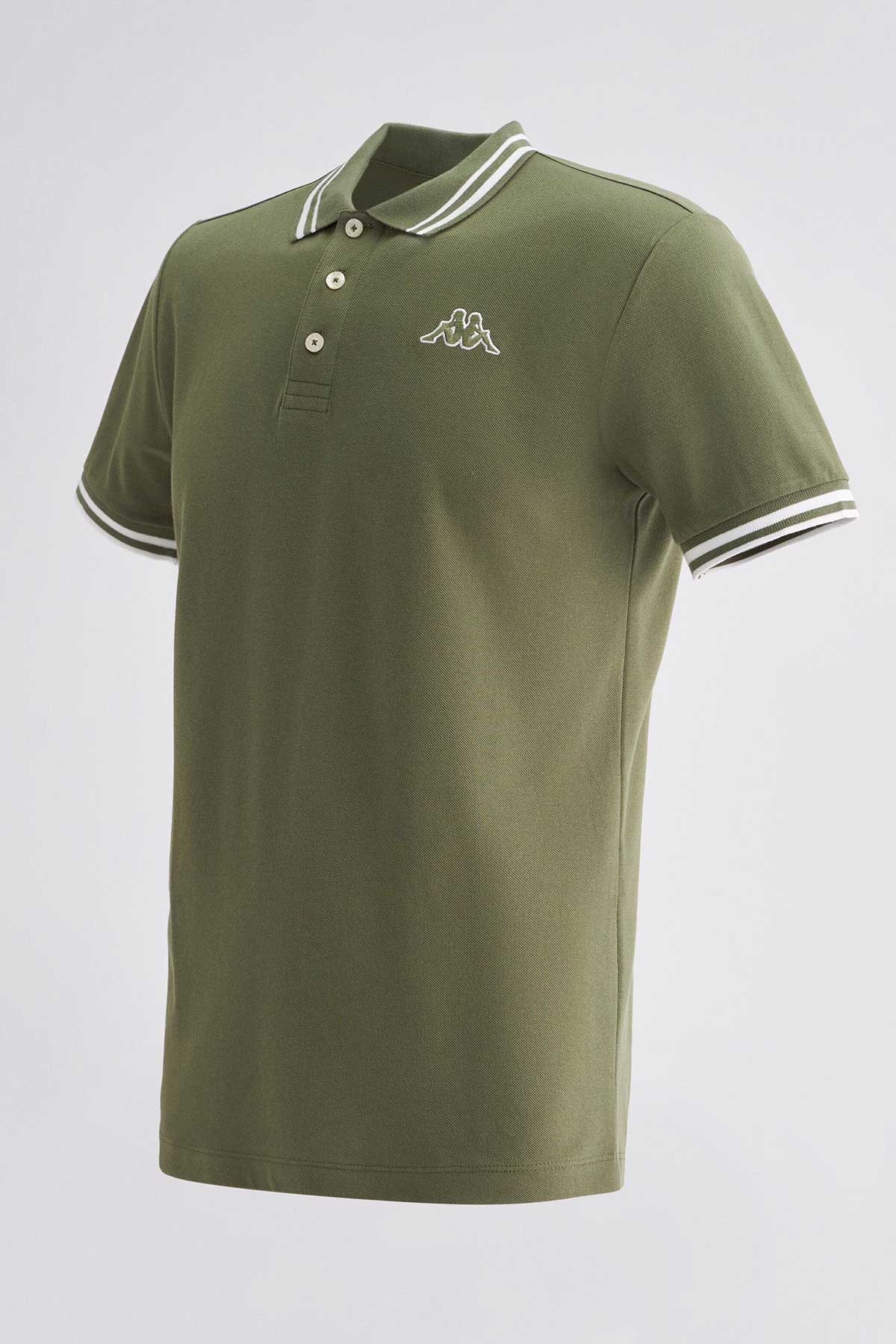 Kappa Logo Maltax 5 Erkek Polo 351C7MW Haki