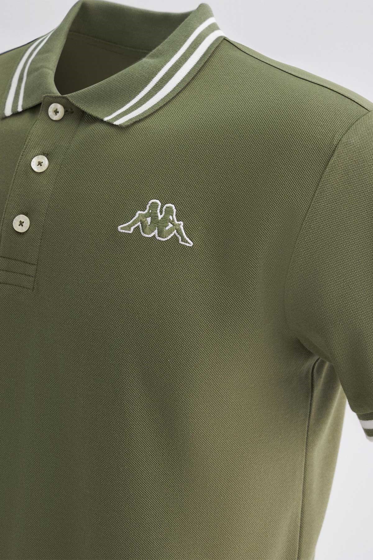 Kappa Logo Maltax 5 Erkek Polo 351C7MW Haki