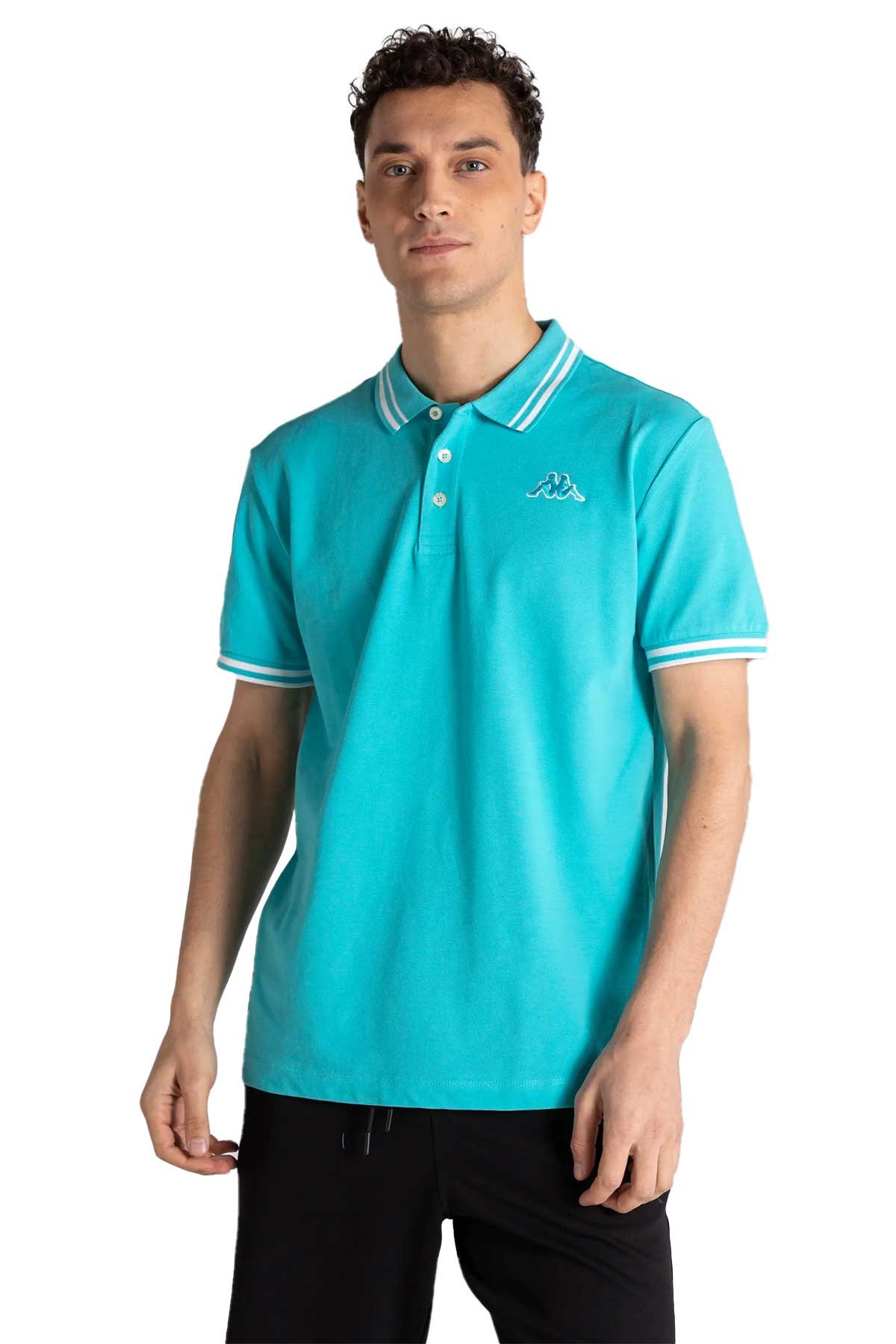 Kappa Logo Maltax 5 Erkek Polo 351C7MW Açık Mavi
