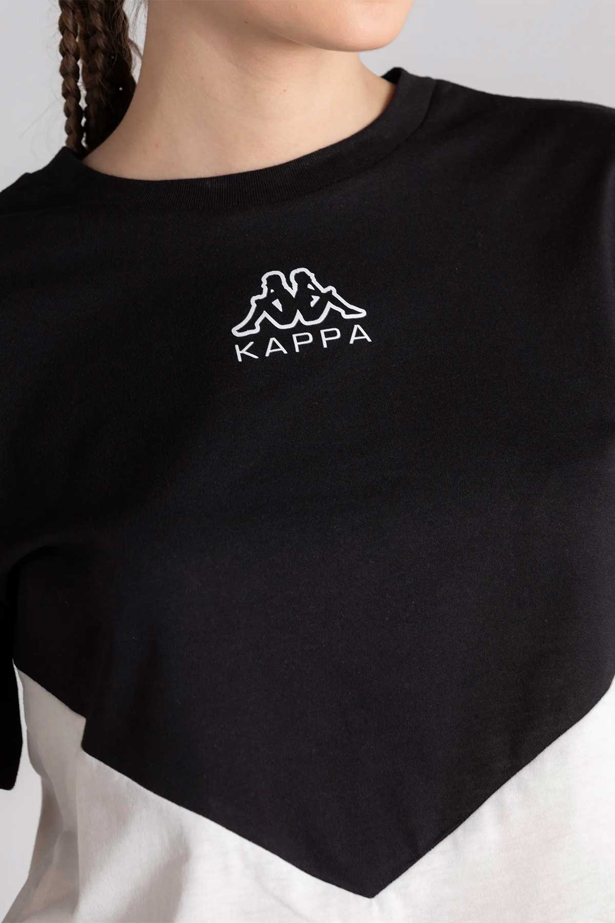 Kappa Logo Ece Kadın Tişört 351L65W Siyah