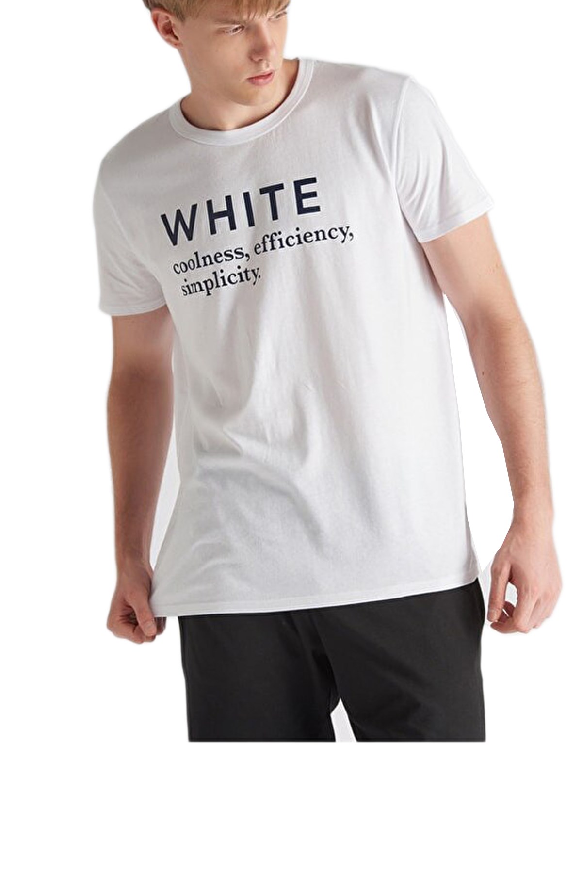 Benetton Tişört 353391 Beyaz