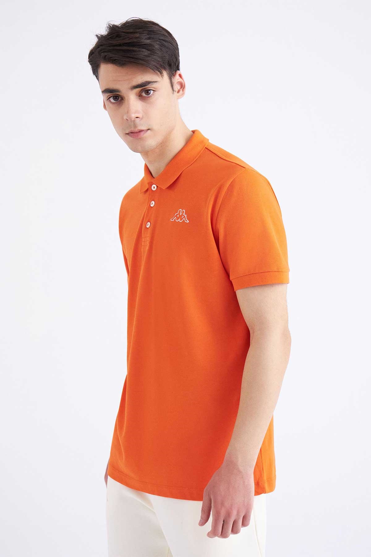 Kappa Logo Maltax 2 Erkek Polo 361D3EW Turuncu