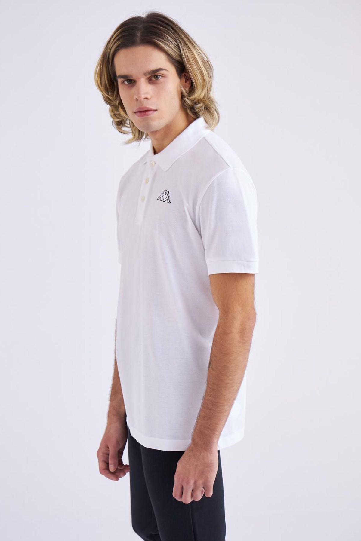 Kappa Logo Maltax 2 Erkek Polo 361D3EW Beyaz