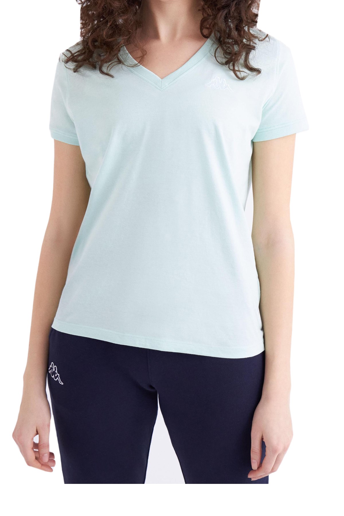 Kappa Logo Cabou Kadın Tişört Yeşil