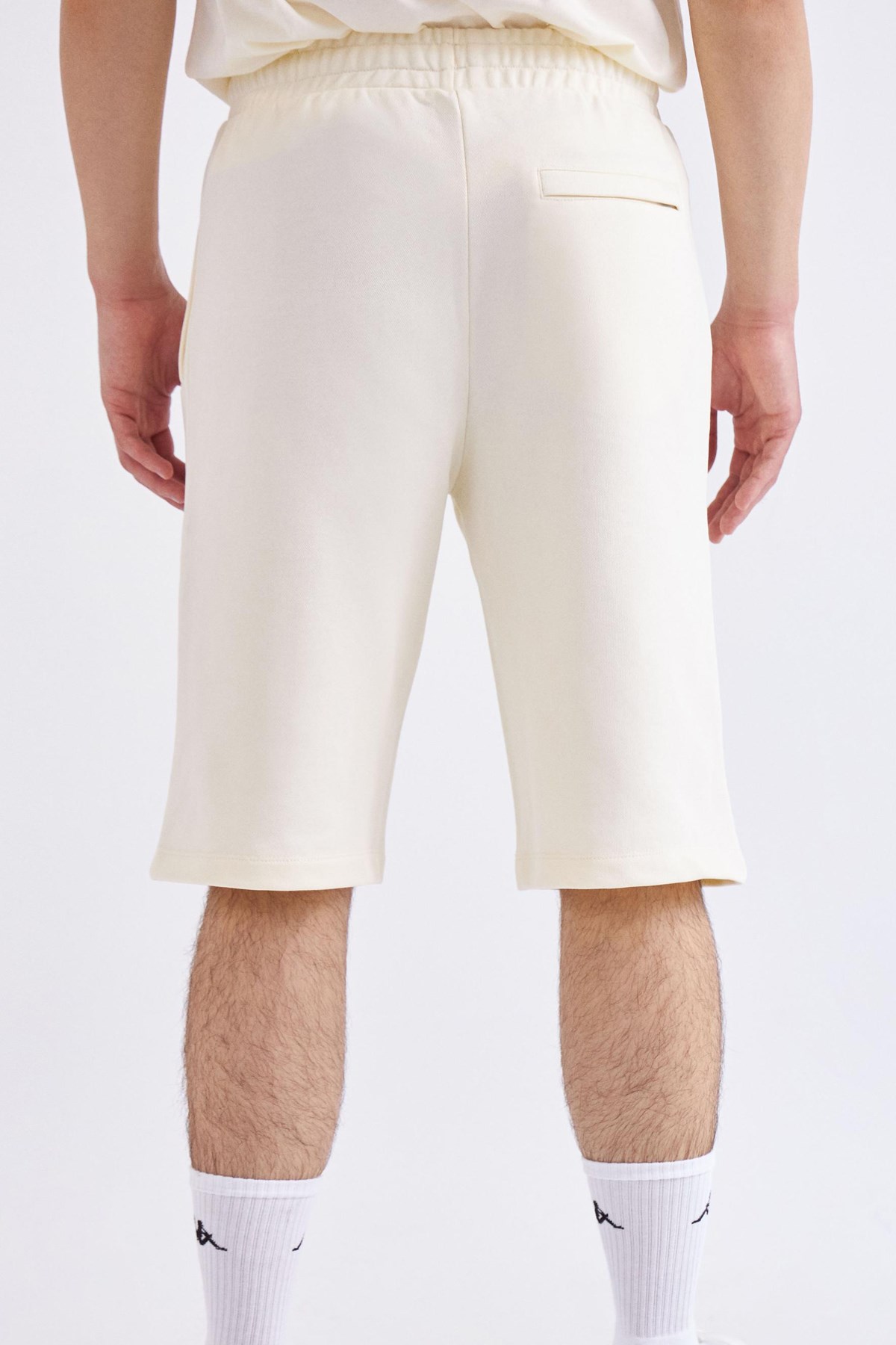 Kappa Authentic Castu Erkek Şort Beyaz