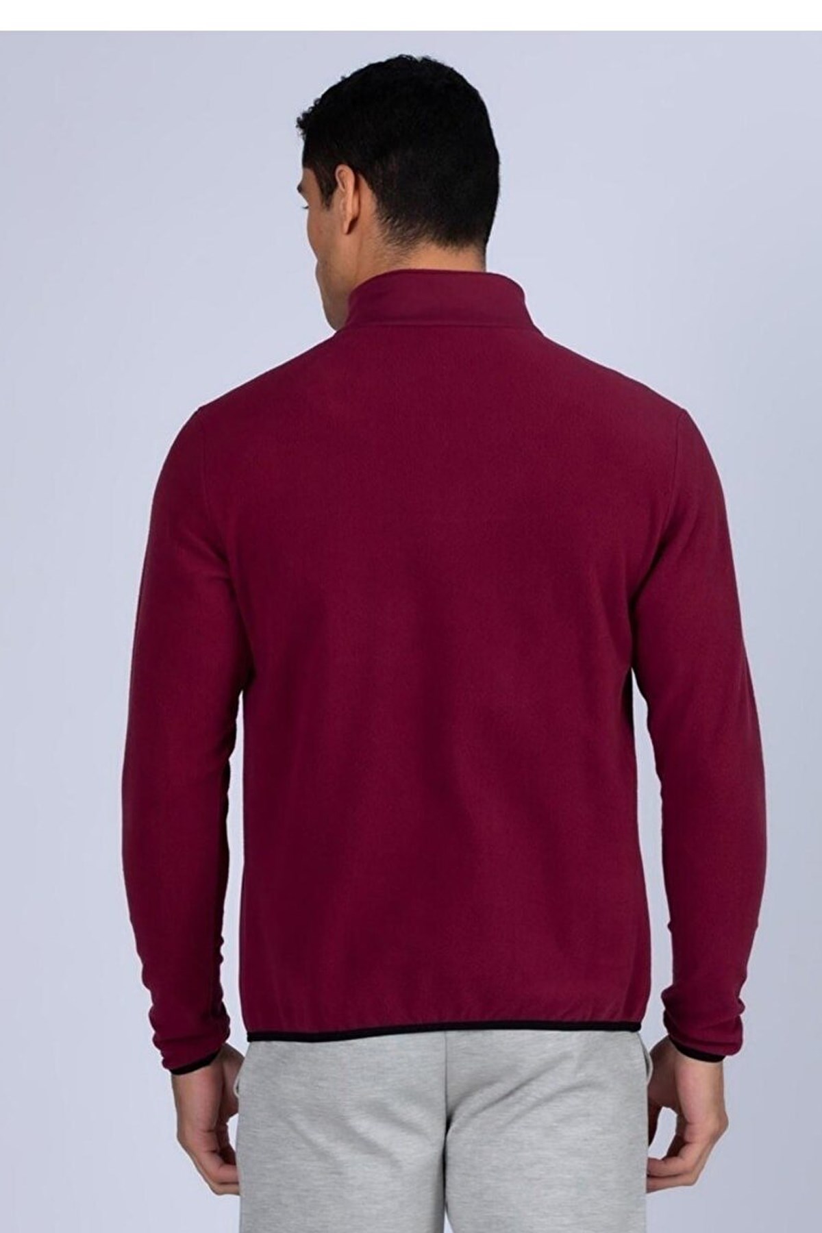 Kappa Logo Vauste Erkek Sweatshirt 361G3PW Kırmızı