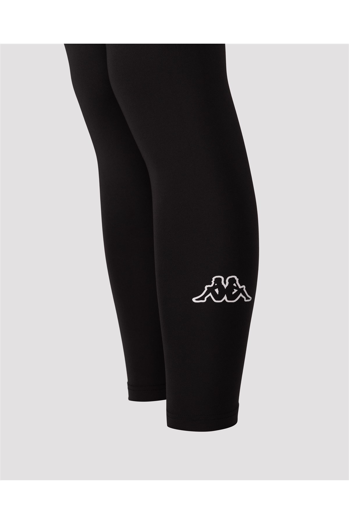 Kappa Logo Omini Kadın Siyah Skin Fit Tayt 361H16W Siyah