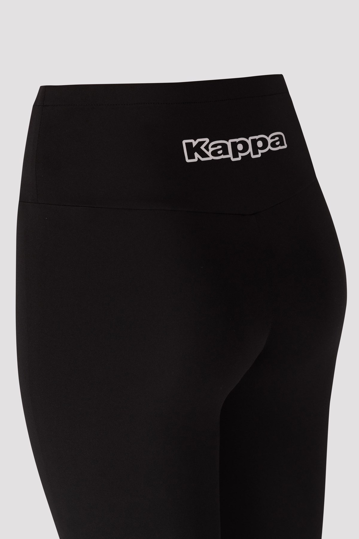 Kappa Logo Omini Kadın Siyah Skin Fit Tayt 361H16W Siyah