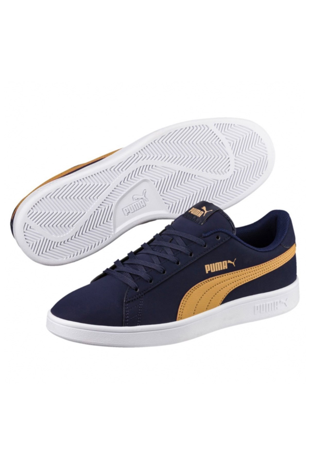 Puma Smash v2 Buck Erkek Spor Ayakkabı 36516002 Lacivert
