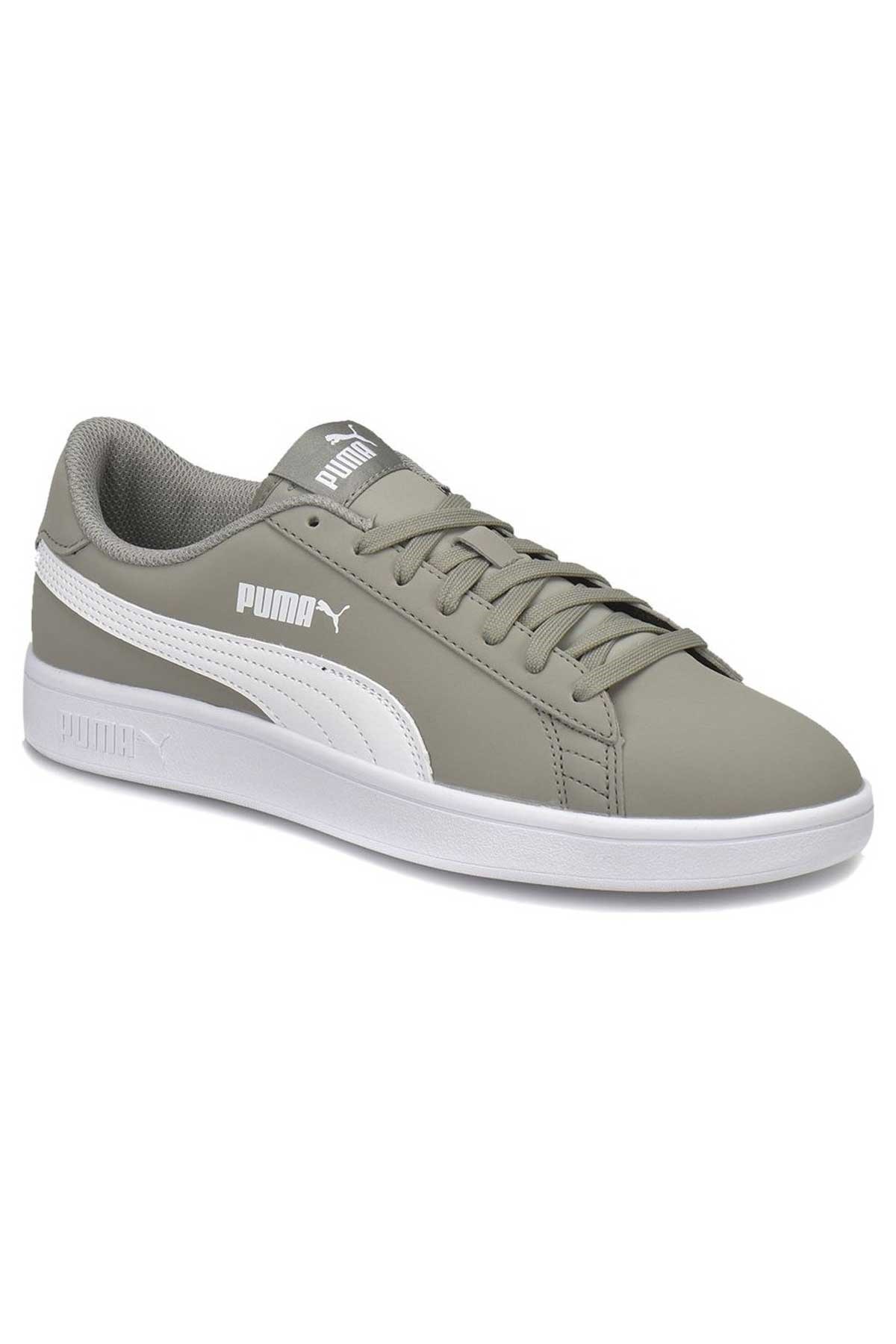Puma Smash V2 Buck Erkek Spor Ayakkabı 36516004 Gri