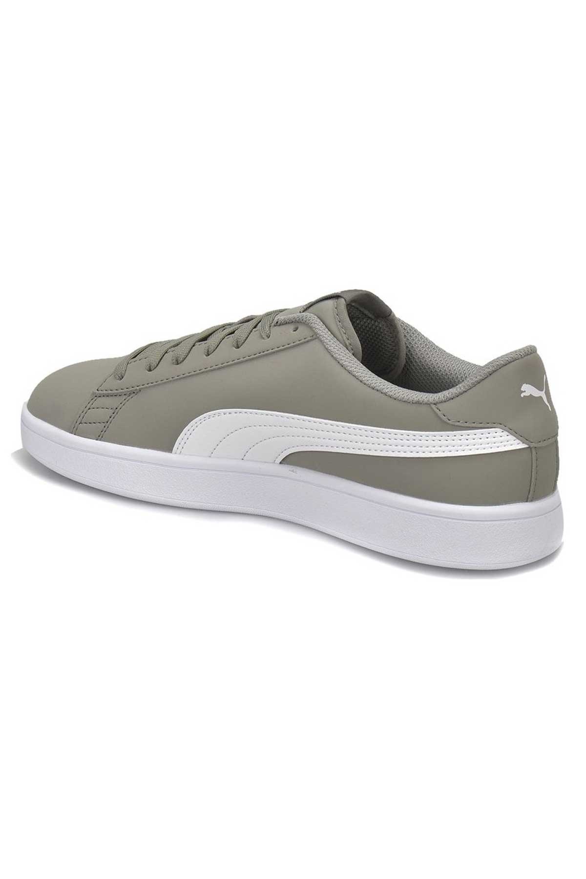 Puma Smash V2 Buck Erkek Spor Ayakkabı 36516004 Gri
