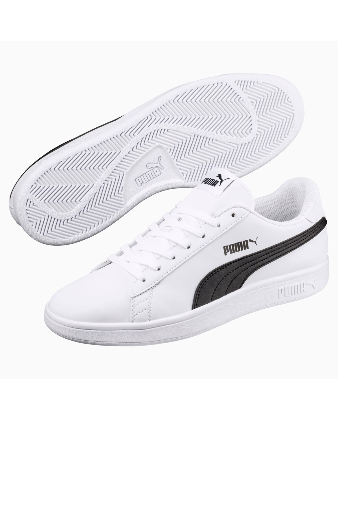 Puma Smash v2 Buck Erkek Spor Ayakkabısı 36516007 Beyaz