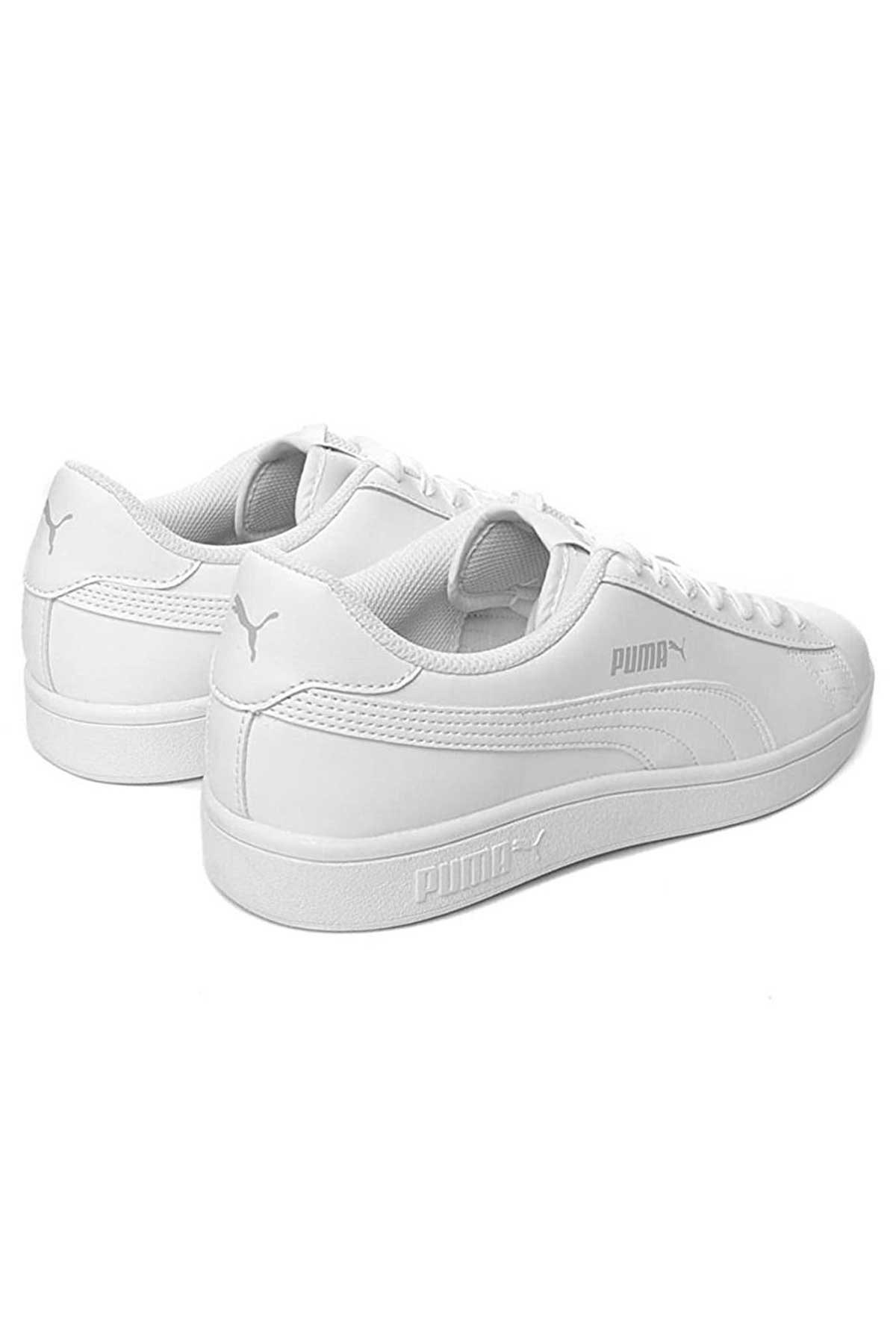 Puma Smash V2 Buck Unisex Spor Ayakkabı 36516073 Beyaz