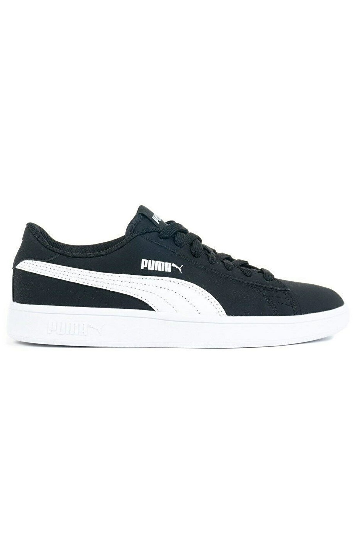Puma Smash V2 Buck Jr Genç Spor Ayakkabı 36518234 Siyah