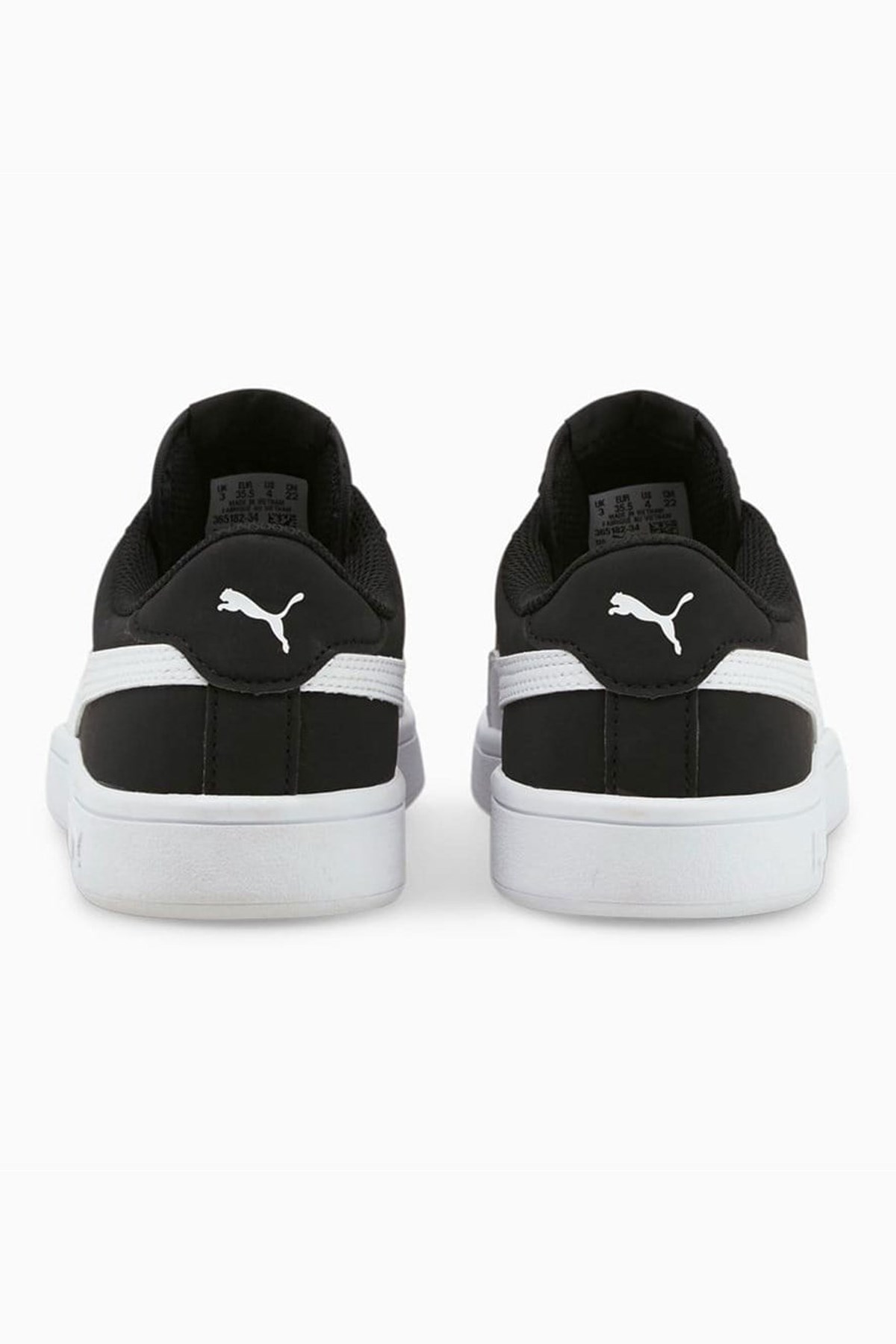 Puma Smash V2 Buck Jr Genç Spor Ayakkabı 36518234 Siyah