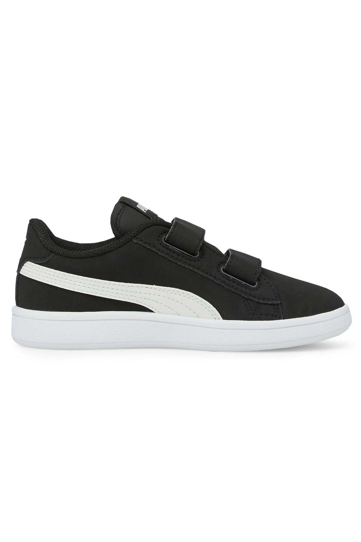 Puma Smash V2 Buck Çocuk Spor Ayakkabı 36518334 Siyah