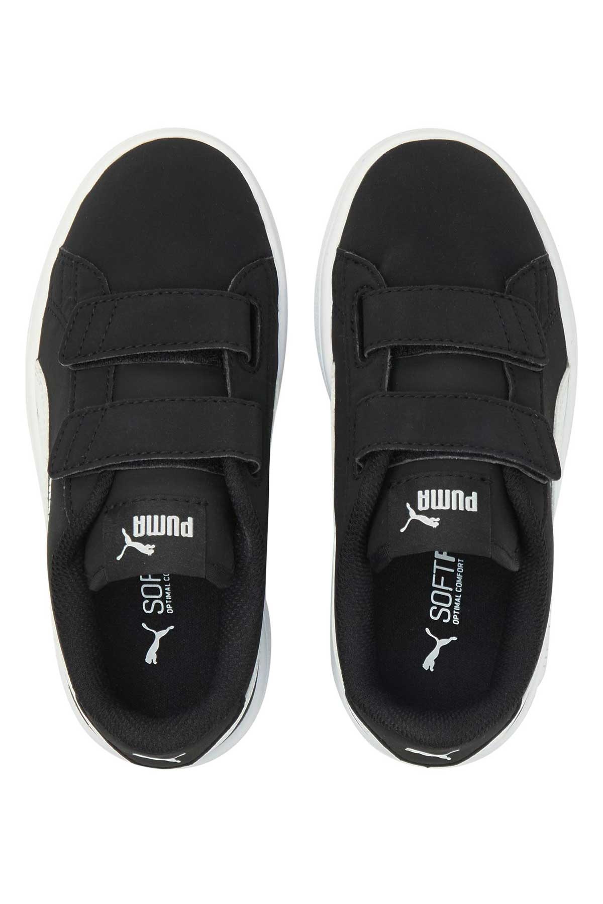 Puma Smash V2 Buck Çocuk Spor Ayakkabı 36518334 Siyah