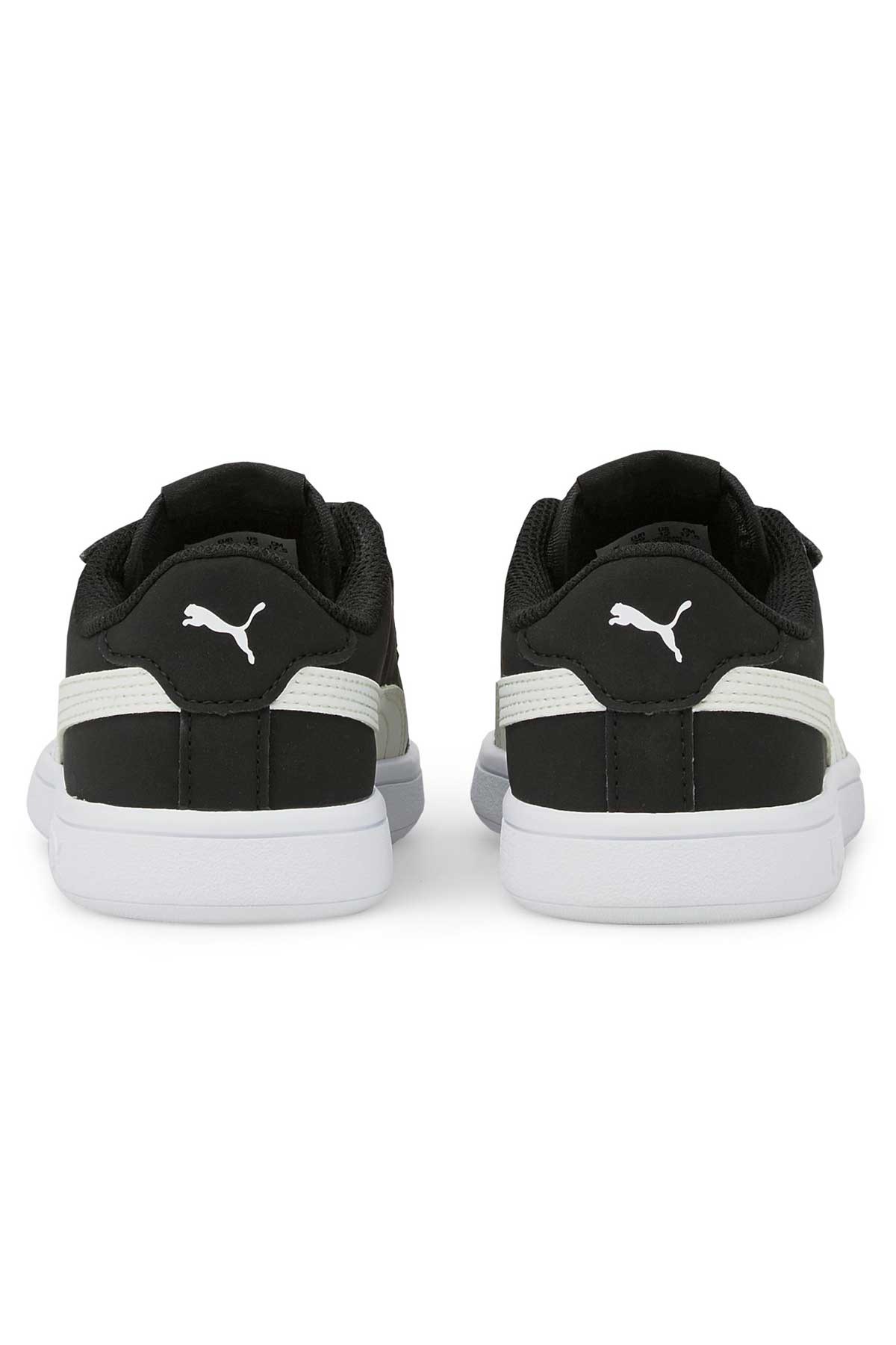 Puma Smash V2 Buck Çocuk Spor Ayakkabı 36518334 Siyah