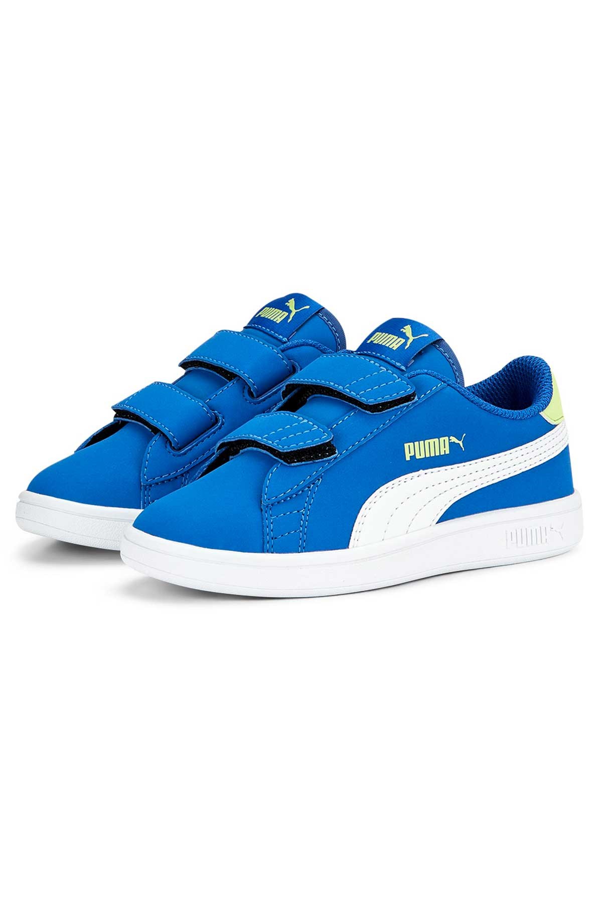 Puma Smash V2 Buck Çocuk Spor Ayakkabı 36518350 Mavi