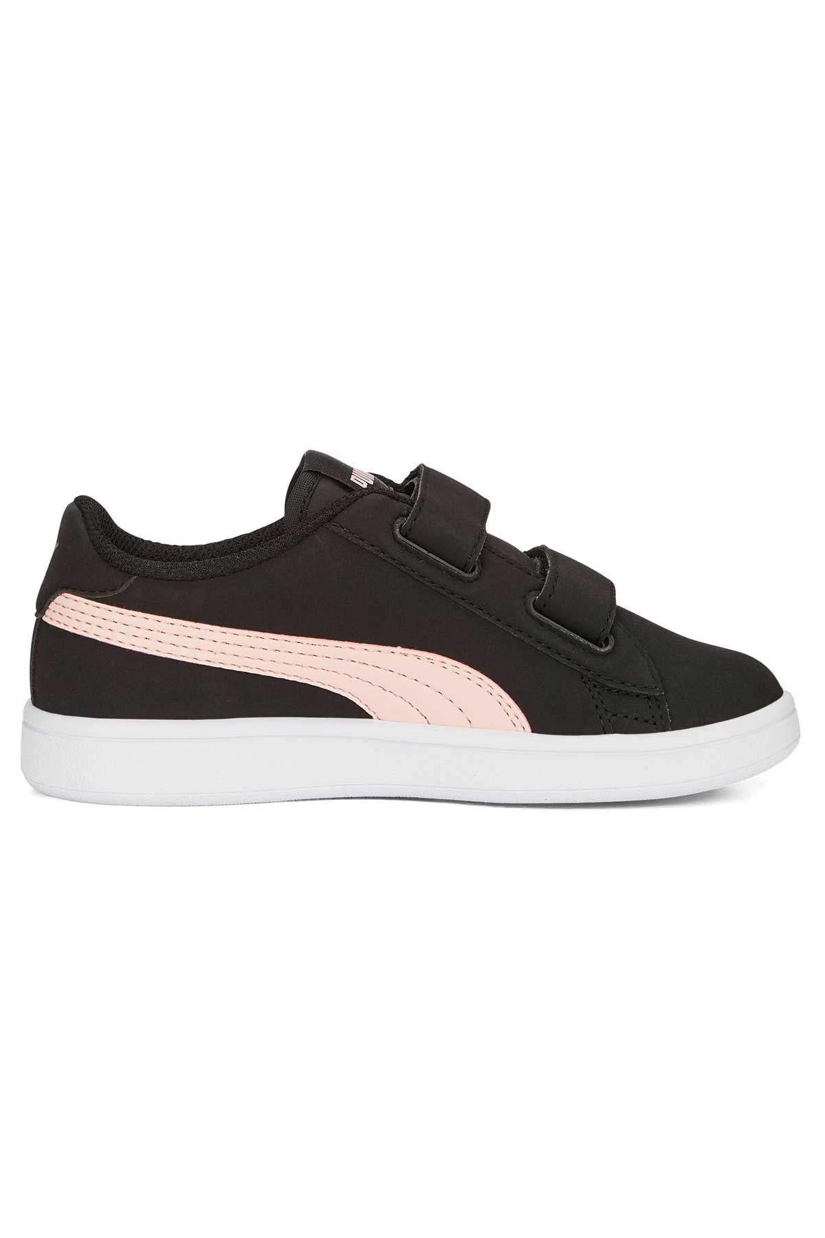 Puma Smash V2 Buck Çocuk Spor Ayakkabı 36518352 Siyah