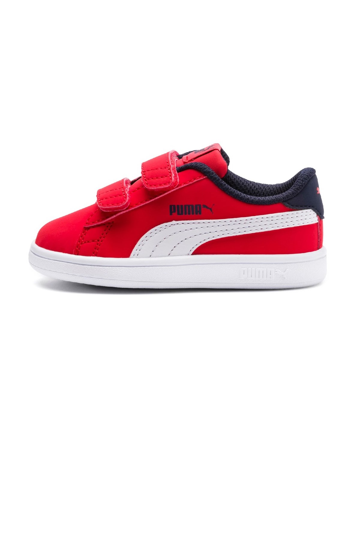 Puma Smash v2 Buck Çocuk Ayakabısı 36518407 Kırmızı