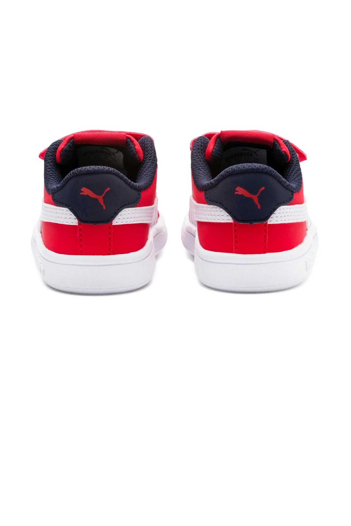 Puma Smash v2 Buck Çocuk Ayakabısı 36518407 Kırmızı