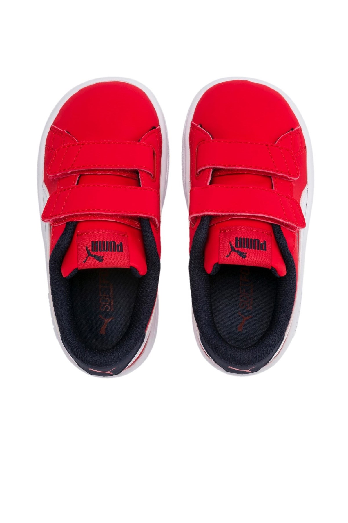 Puma Smash v2 Buck Çocuk Ayakabısı 36518407 Kırmızı