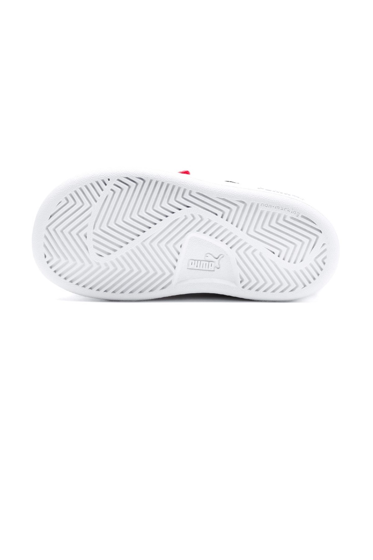 Puma Smash v2 Buck Çocuk Ayakabısı 36518407 Kırmızı